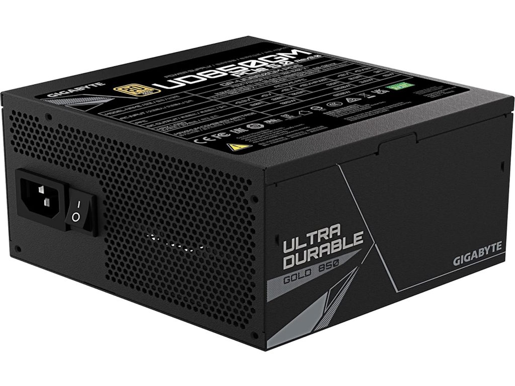 Napajanje GIGABYTE UD850GM PG5 GEU2 850W/ATX/80Plus Gold/crna - Slika 2